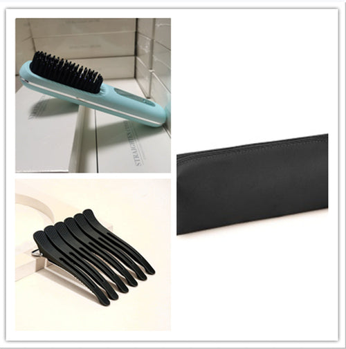 2 In 1 Straight Hair Comb Wireless Hair Straightener Brush Hair Fast